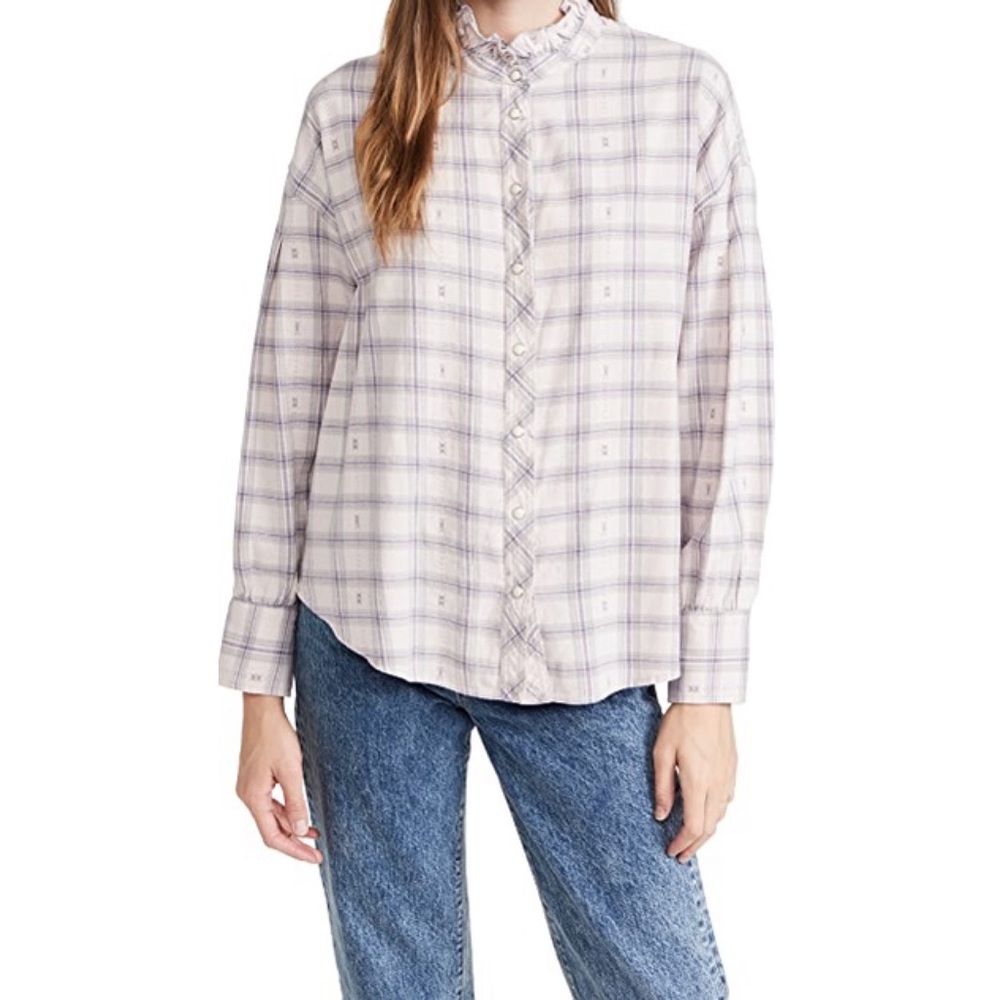 Xirena / Jensen Shirt in Lilac Quartz